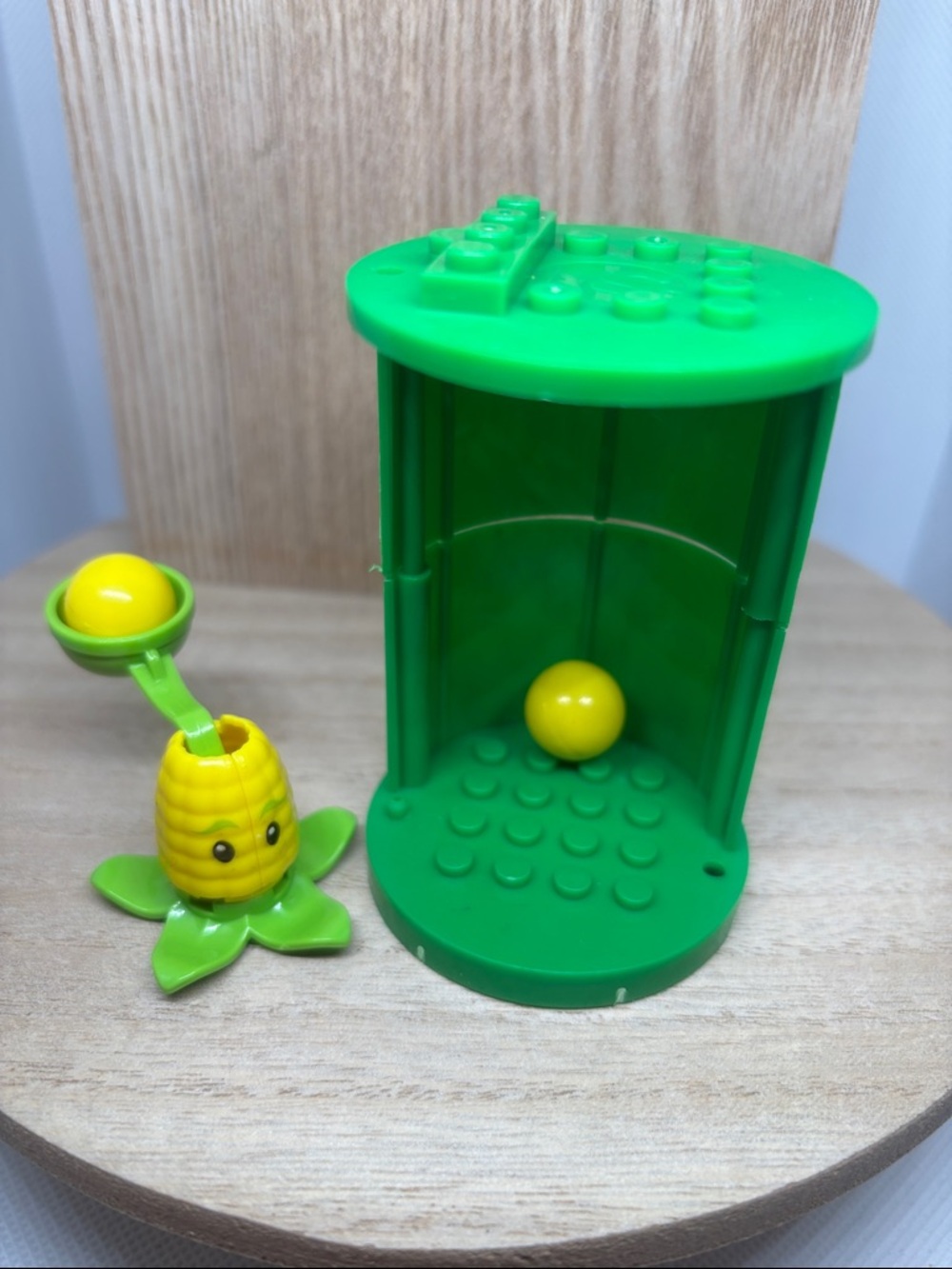 Green & Yellow Corn Popper Toy for Kids - Playset